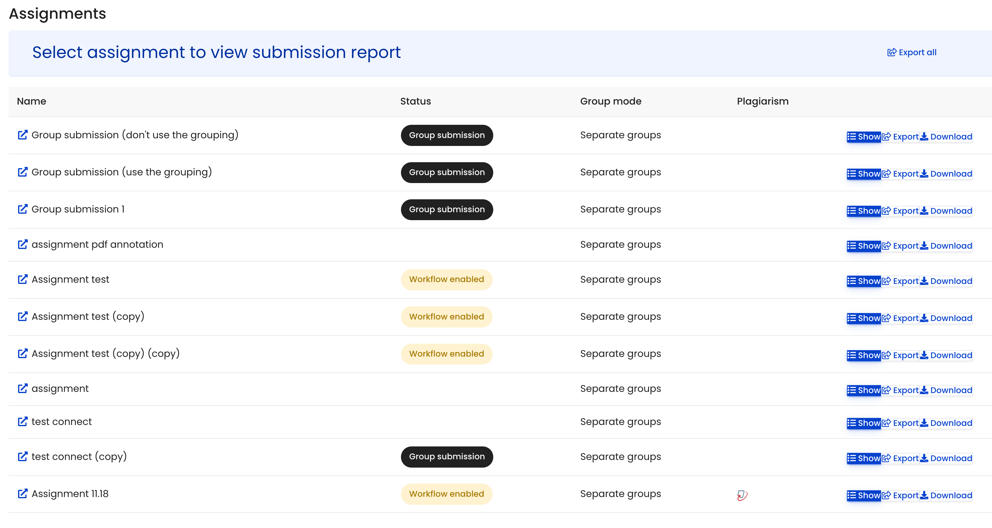 coding assignment report